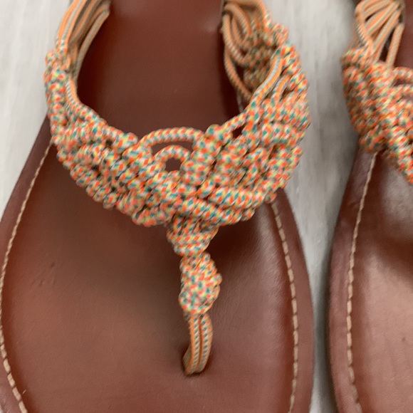 🎉🎉Neon, Braided Knot Sandals🎉🎉 - Picture 2 of 5